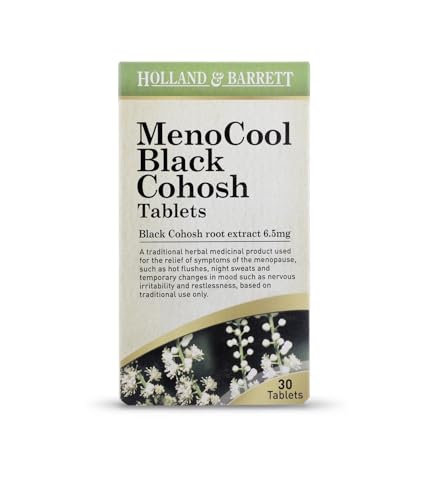 H&B MENOCOOL Black Cohosh TABS 30 CAPS