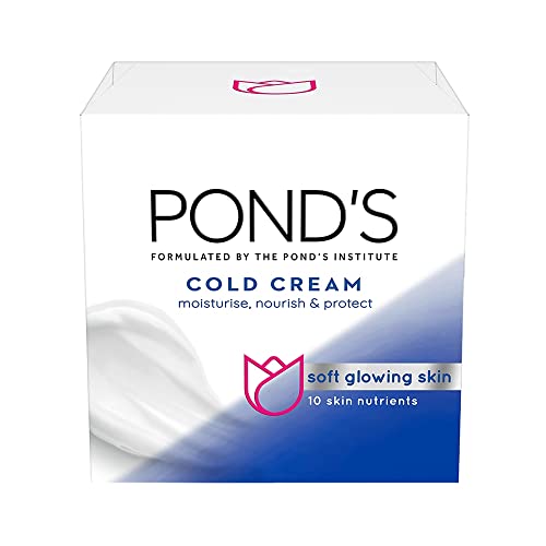 Image of POND'S Sandal Radiance Talcum Powder, Natural Sunscreen, 300 g & POND'S Moisturising Cold Cream, 102ml