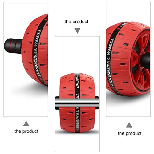 BESPORTBLE Ab Roller Wheel Ab Carver Rolo Ab Fitness Roda Muscle Trainer Equipamento de Treino com J