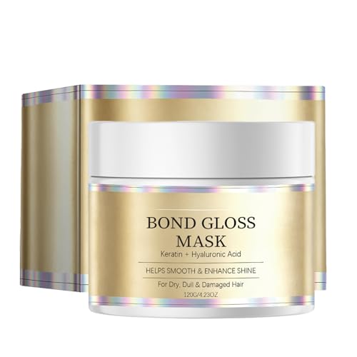 Bond Gloss Mask Deep Repair Hair Mask Hydrating & Gloss Deep Hydration for Dry Dull Damaged Brittle Hair