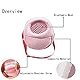 Transporttasche Eichhörnchen, Transporttasche Hamster Igel,Hamster Reisetasche mit Mesh Handtasche Reise Rucksack,Kaninchen Hamster Tasche Hamster Ratten Sschultertasche Hamster Reisetasche (Rosa)