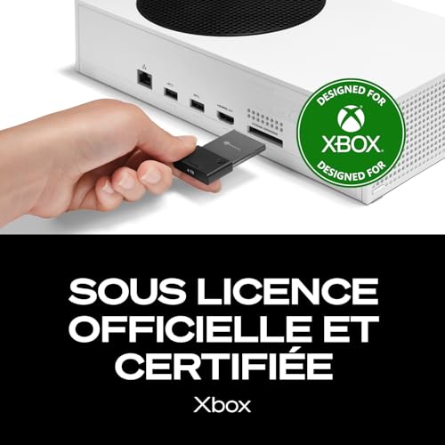 Seagate Expansion Card pour Xbox Series X|S SSD 2To, Plug and Play NVMe SSD Expansion, officiel permis, Services Rescue (STJR2000400)