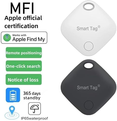 Smart Tag Compatível Com Apple Localizador de Objetos Pet Chaves Carteiras Malas de Viagem Rastreado