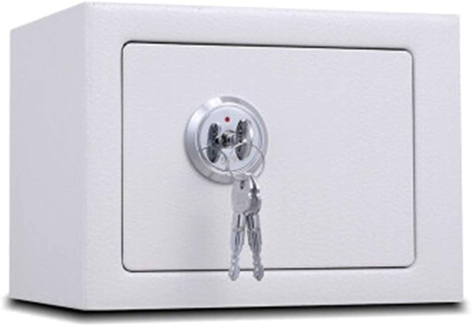 Key Box Elderly Children Students in-Wall All-Steel Small Mechanical Lock for Home and Office (Color White,Size * 200mm) Safe