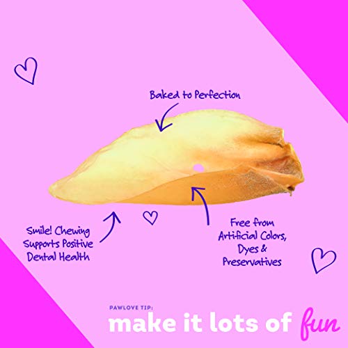 PawLove-Cow-Ears-4-Count-Pack-of-1 - Cucciolini Doodles   PawLove-Cow-Ears-4-Count-Pack-of-1