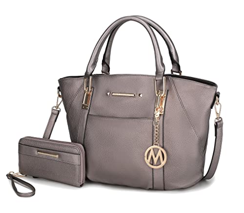 Imagen de MKF Collection Bolso de mano con cartera para mujer
