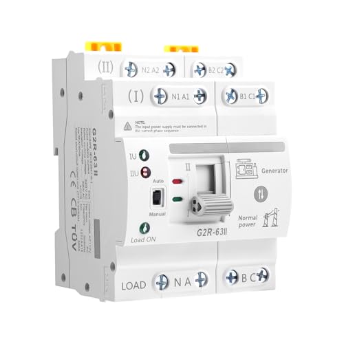 Mini ATS 4P 63A AC110V Transfer Switch DIN Rail