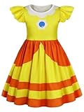 Marendyee Princess Costume for Girls Halloween Cosplay Dress Birthday Outfit