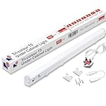 Morris LED Under Cabinet Light Linkable 3 Colours in 1 3000k/4000k/6500k Kitchen Light - UK Plug Included - 288mm, 550mm, 850mm,1150mm (550mm, 1Pack)