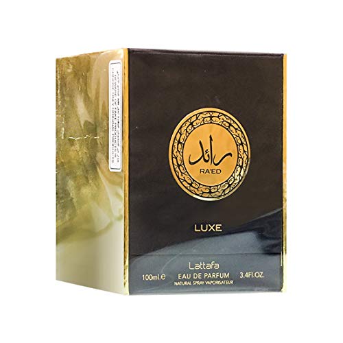 Lattafa Ra'ed Luxe, Luxury Gold Eau De Parfum 100ml for Long Lasting