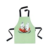 Moomin MO625BH Pflegeleichte Schürze, grün