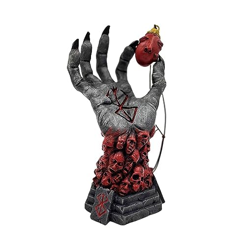 Halloween Schedel Accessoires Behelit Ei Van De Koning Halsketting & Hand Standbeeld - Berserk / Halloween Decoratie Voor Fans Duivelsei Hanger