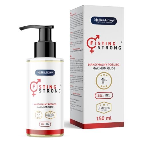Gel Íntimo Anal Relajante – Lubricante Anal de Alta Lubricación, Efecto Refrescante, pH Equilibrado, Compatible con Preservativos – Fisting Strong
