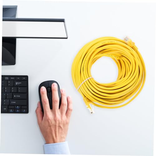 Cable Ethernet 20 m Cat 5e para conexión de laptops y routers miniatura 5
