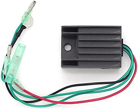 Voltage Regulator Rectifier Suitable for Yamaha 6H2-81960-00 2 Stroke Outboard for Yamaha P40 C40 40V 40 50 P50 50H 50G 60F 70B for Yamaha C60 TLR,P60 TLH,70 TLR,25B MHS/L for Yamaha Rectifier