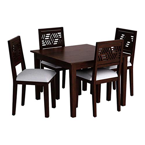 Driftingwood-Zig-Zag-Solid-Sheesham-Wood-Dining-Table-4-Seater-Wooden-Four-Seater-Dinning-Table-With-Cushioned-Chairs-For-Restaurant-Dinner-Table-4-Seater-Dining-Room-Sets-Self-Assembly-Dark-Mahogany