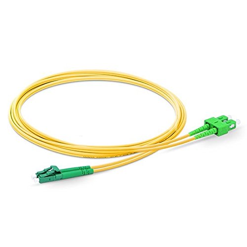 Cavo in fibra ottica LC/APC a SC/APC a singolo