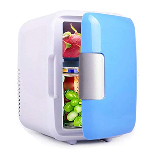 Auto Mini-Kühlschränke 4 Liter, Kühlbox Getränkekühlschrank Für Road Trip, Picknick, Camping,Blau
