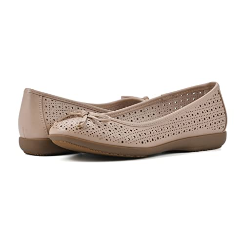 Image of CLIFFS BY WHITE MOUNTAIN Women's Cheryl Cushioned Ballet Flat