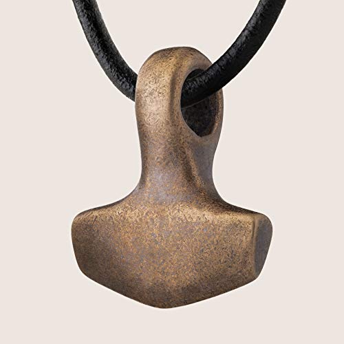Mjolnir Pendant - Thor Hammer Norse Necklace - Scandinavian Nordic Style - Viking Pagan Jewelry for Men Mjolnir Pendant - Thor Hammer Norse Necklace - Scandinavian Nordic Style - Viking Pagan Jewelry for Men