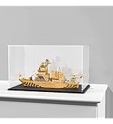 Clear Acrylic Display Case for Toys Collectibles，Assemble Acrylic Box Dustproof Protection Showca...