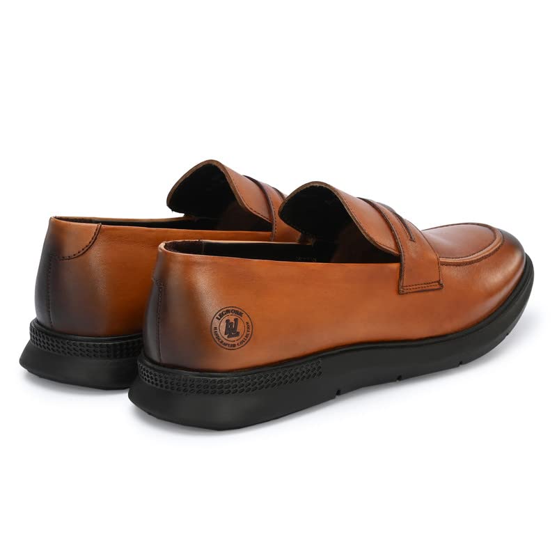 Image of Legwork Men's Leather Loafer Shoes for Men and Boys