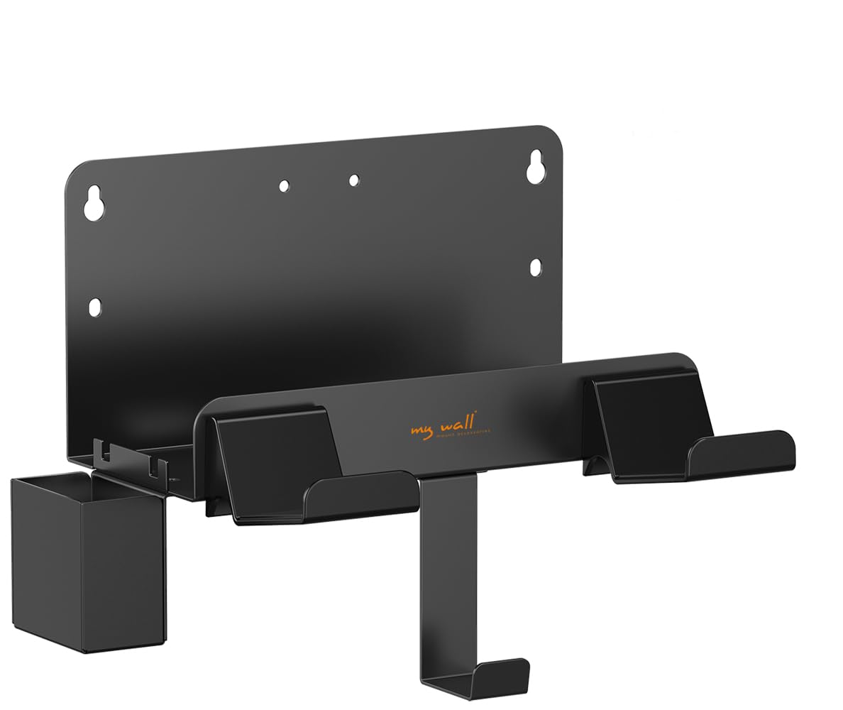 Supporto A Parete Per Rullo Blackroll Mini - Staffa In Metallo Verniciato - Fissaggio A Muro Invisibile - 4