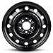 For 87-96 Jeep Wrangler 16 Inch Black Steel Rim - OE Direct Replacement - Road Ready Car Wheel