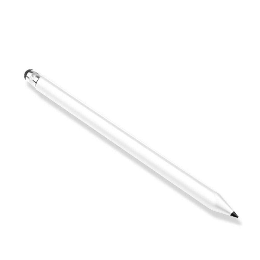 Universal Touch Screen Pen Replacement for iPad Android Tablet PC Rounded Tip Stylus Pen for Touch Screen High Sensitivity Drawing Stylus Capacitive (White)