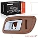 A-Premium Front Left Driver Side Interior Door Handle Compatible with Ford Taurus 2010 2011 2012, Red Bezel with Chrome Lever, Replace# AG1Z-5422601-AD