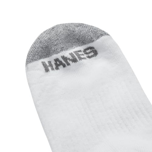 Image of Hanes Men's Socks, Active Cool X-temp Lightweight Moisture-wicking Cushioned Ankle, Crew and No Show, 12 and 14 Pair Packs