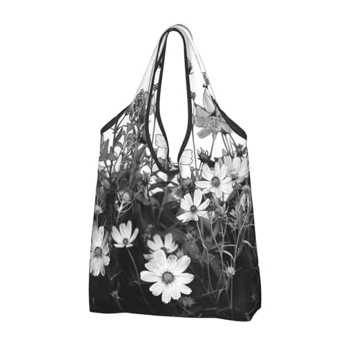 Sac à provisions lavable et réutilisable, lot de 3 sacs pliables anti-gaspillage