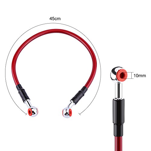 Universal Otorcycle Brake Oil Clutch Hose 1200 Steel Braided - View #9