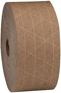 44HD007 Reinforced Gummed Kraft Sealing Tape, 3 x450 ft, 10 Rolls per Carton