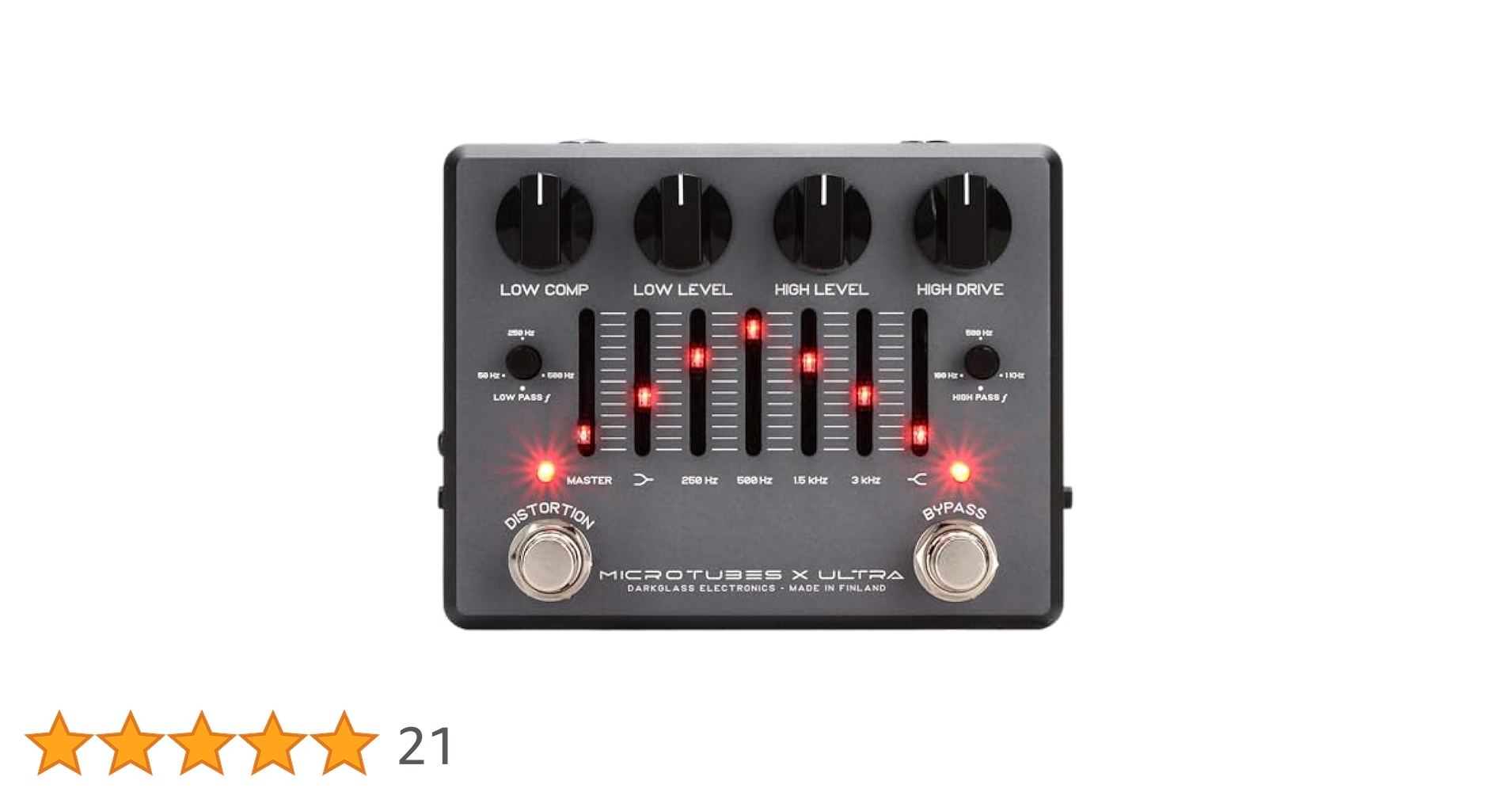 MICROTUBES X ULTRA ベース用プリアンプ Amazon | Darkglass Electronics ベース用 エフェクター