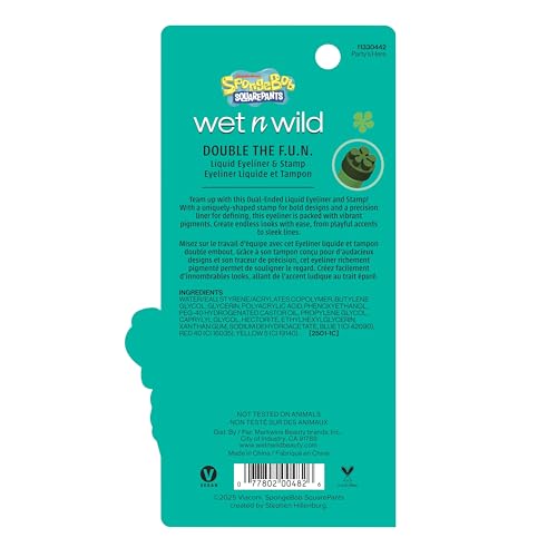 wet n wild Spongebob Delineador Líquido y Estampa miniatura 6