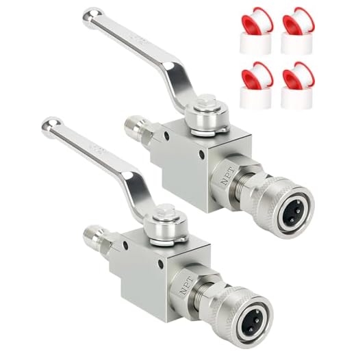 Heavy Duty Pressure Washer Ball Valve Kit