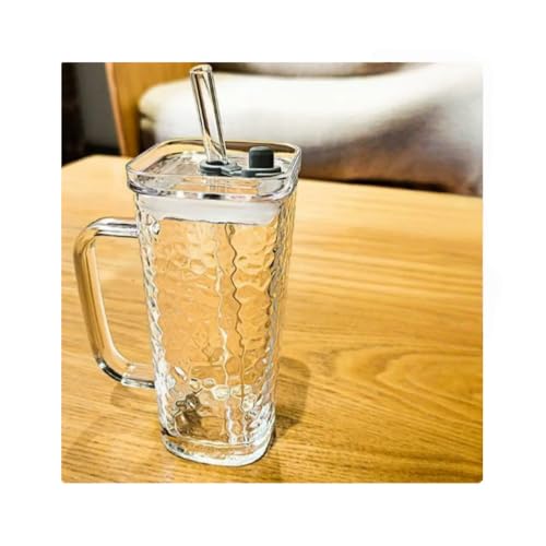 厚肉ガラス杯(把手付き)家庭用・贈り物に最適 コーヒー・お茶・牛乳など各種ドリンクに対応 キッチン食器用品(A)