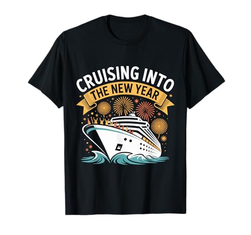 Cruising hacia El Año Nuevo 2026 Cruise Squad Camiseta