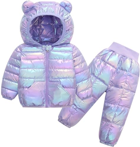 Suncadmious Schneeanzug für Jungen und Mädchen mit Kapuze...