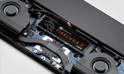 Image of Seagate FireCuda X1070 4TB Internal Solid State Drive SSD - M.2 PCIe Gen4 3D QLC NAND Technology, Rescue Services (ZP4000GS3A001)