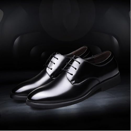Mens Dress Shoes Comfort Soft Men Oxford Superior Flexural Leather Fashion Dress Sneakers Formal Business Casual Shoe2