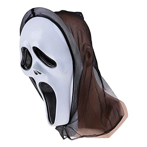 Máscara Pânico Capuz Fantasia Festa Halloween
