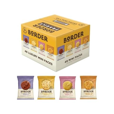 Border Luxury Mini Pack 48 Assorted Biscuits Cover