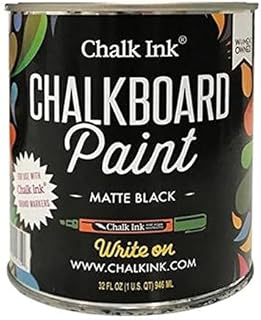 Chalk Ink Chalkboard Paint Matte Black Quart