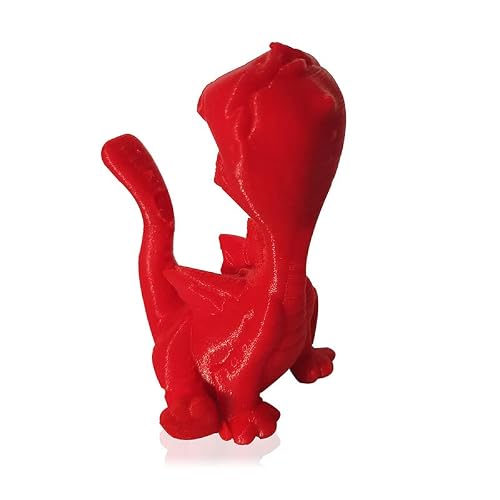 Wyzworks Petg 1.75Mm (Red) Premium 3D Printer Filament - Dimensional Accuracy +/- 0.05Mm 1Kg / 2.2Lb + [ Multiple Color Options Available ] #TOP1