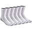 Comfort Length White (6 Pairs) Comfort Length White (6 Pairs)