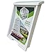White Information Box Outdoor Brochure Holder