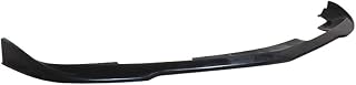 IKON MOTORSPORTS, Front Bumper Lip Compatible with 2011-2014 Dodge Charger RT SXT SE, IKON Style Front Lip Spoiler Bodykit Unpainted Black PU Poly Urethane, 2012 2013