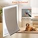 PAC11-11038 Dog Door Replacement Flap - Pet Doggie Replacement Flap Door with Screws Fits PetSafe, Medium Size 12 7/8